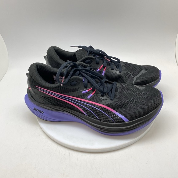 Puma Other - Puma Shoes Mens 9.5 Deviate Nitro TM 3 Dt DigiTokyo Black Running 312367-01
